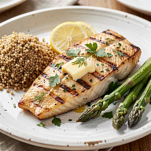 Recipe for: Grilled cod with herbs and lemon - photo 1