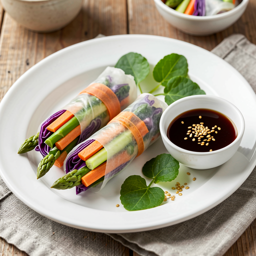 Recipe for: Vegetable spring rolls - photo 1