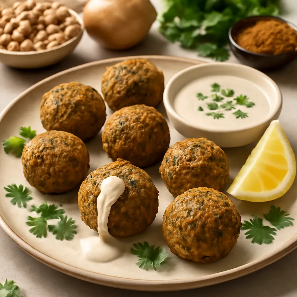 Falafel with tahini sauce - photo 2