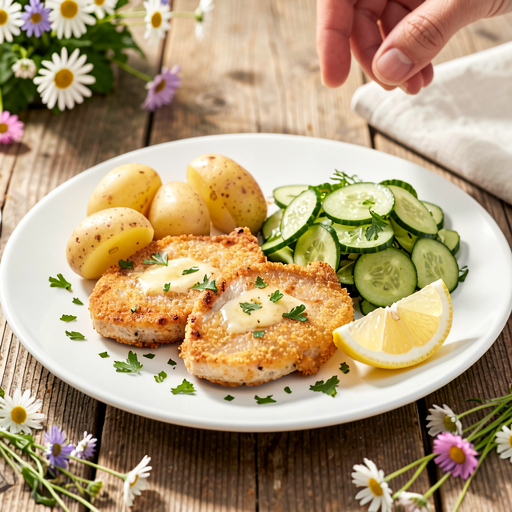 Recipe for: Pork chops in breadcrumbs - photo 1