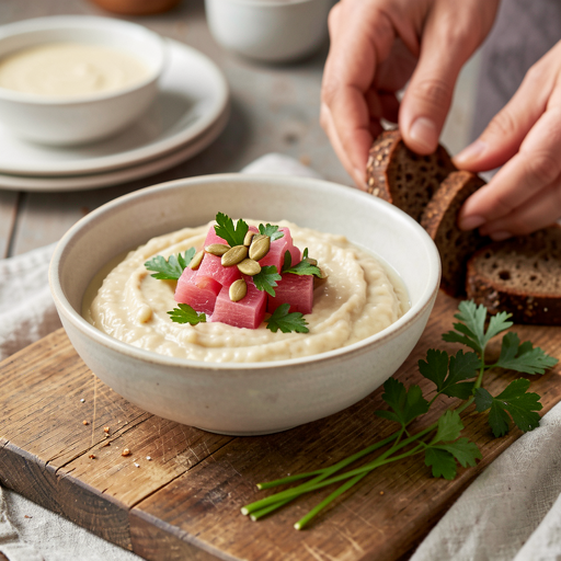 Recipe for: White Bean Pasta with a Spring Twist - photo 1