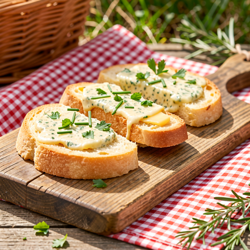 Recipe for: Garlic Bread with Herbs (May Day Twist) - photo 1
