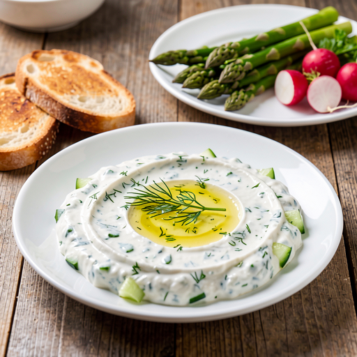 Przepis na: Sos tzatziki (wiosenny twist) - zdjęcie 1
