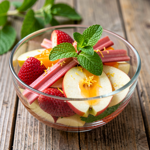 Recipe for: Fruit salad with mint for May Day - photo 1