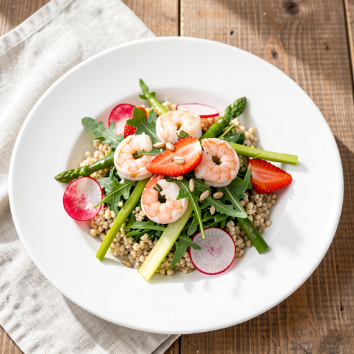 Recipe for: Shrimp and Arugula Salad - photo 1