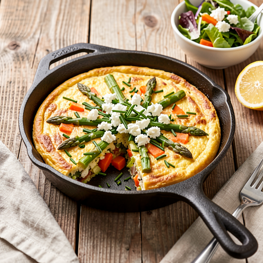 Recipe for: Frittata with Young Vegetables (Spring) - photo 1