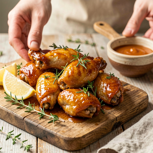 Recipe for: Honey Baked Wings (Polish-Modern) - photo 1