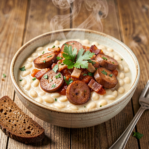 Recipe for: Breton Beans with Sausage - photo 1