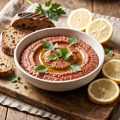 Recipe for: Lentil Pasta with Garlic and Herbs - photo 1