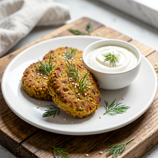 Recipe for: Lentil patties with dill - photo 1