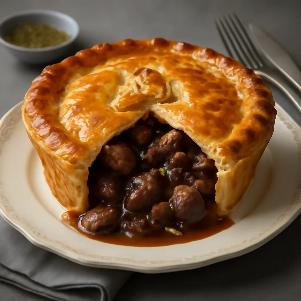 Przepis na: Steak and Kidney Pie - zdjęcie 1