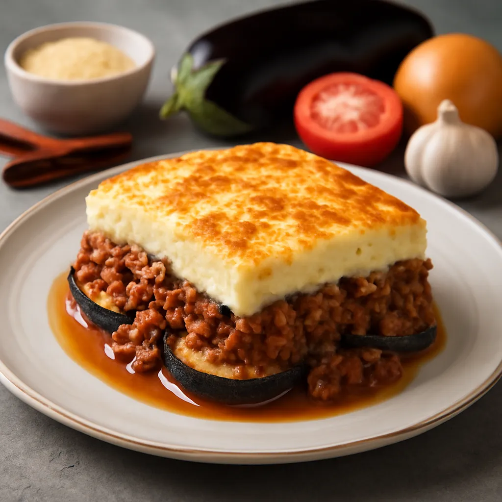 Przepis na: Moussaka grecka - zdjęcie 1