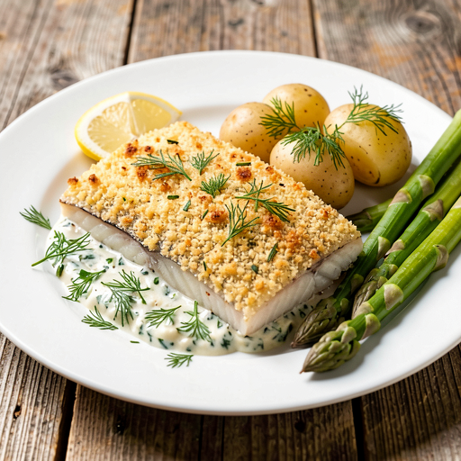 Recipe for: Fish fillets baked with herbs - photo 1