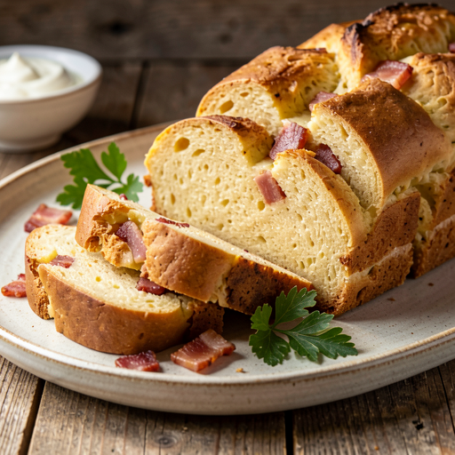 Przepis na: Babka ziemniaczana z boczkiem - zdjęcie 1