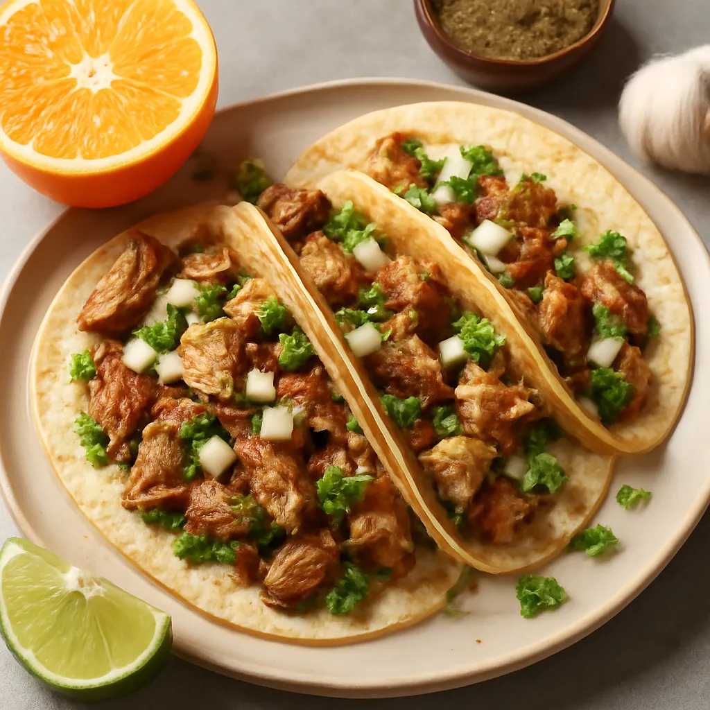 Przepis na: Carnitas tacos - zdjęcie 1