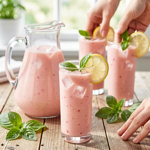 Recipe for: Rhubarb compote with honey and basil - photo 1