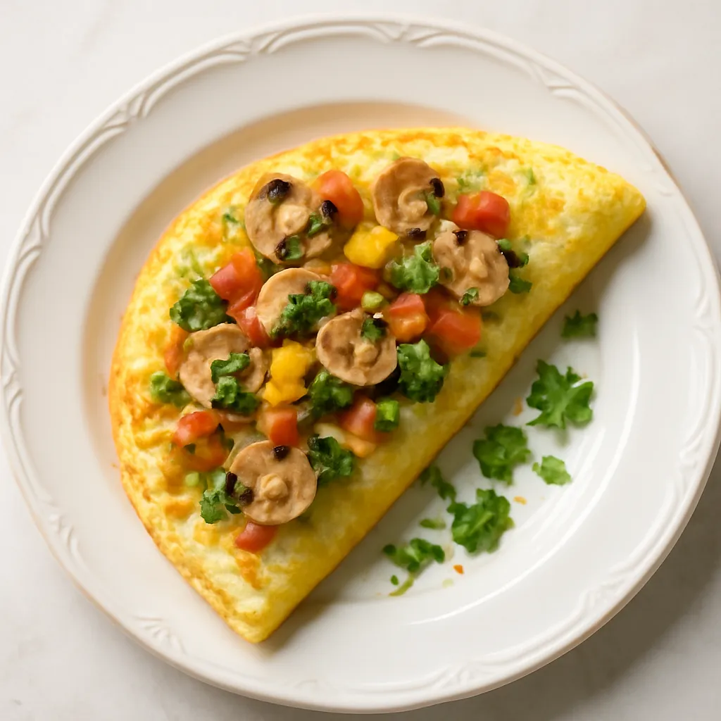 Recipe for: Vegetable Omelette - photo 1