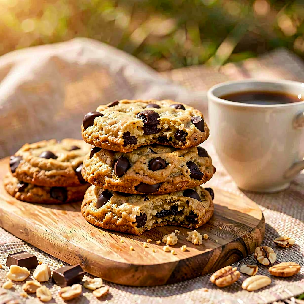 Recipe for: Crispy cookies with chocolate chips - photo 1