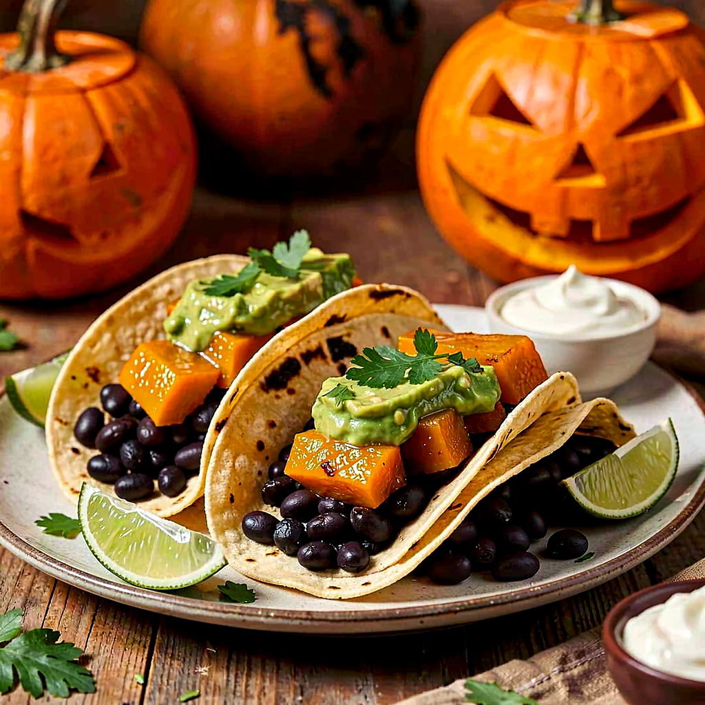 Recipe for: Tacos with black beans and avocado - photo 1