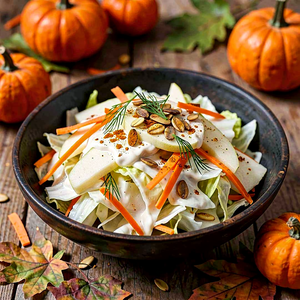 Recipe for: Cabbage Salad with Apple (Halloween Twist) - photo 1