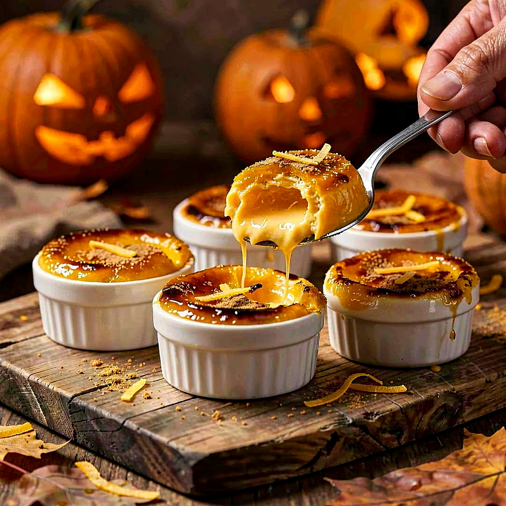 Przepis na: Krem brulee z dynią - zdjęcie 1