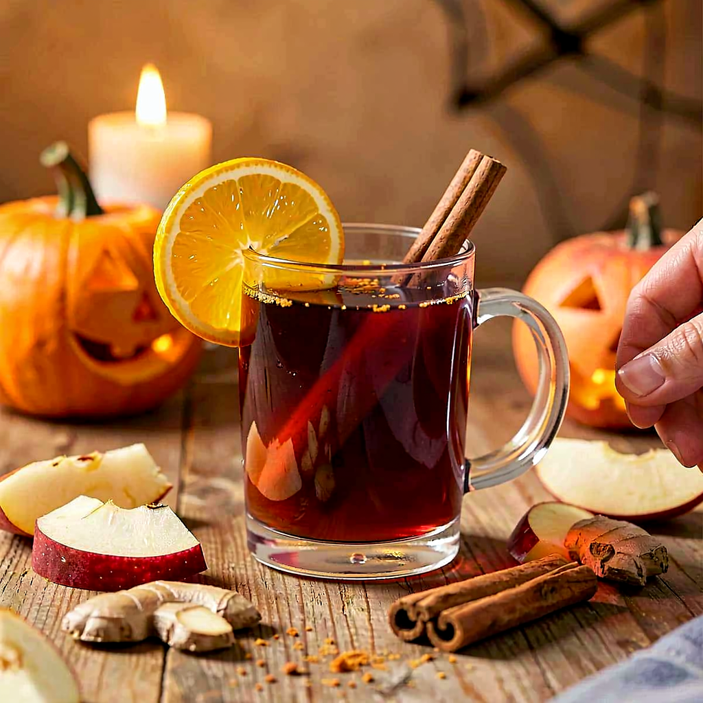 Recipe for: Spiced warming wine for Halloween - photo 1