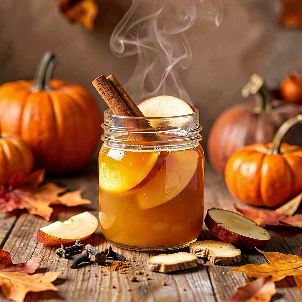 Recipe for: Spiced Apple Cider (Autumn, for Halloween) - photo 1