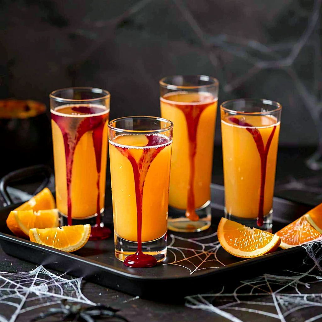 Przepis na: Koktajl Halloweenowy z wódką i sokiem pomarańczowym - zdjęcie 1