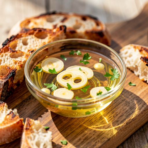 Recipe for: Very simple garlic oil - photo 1