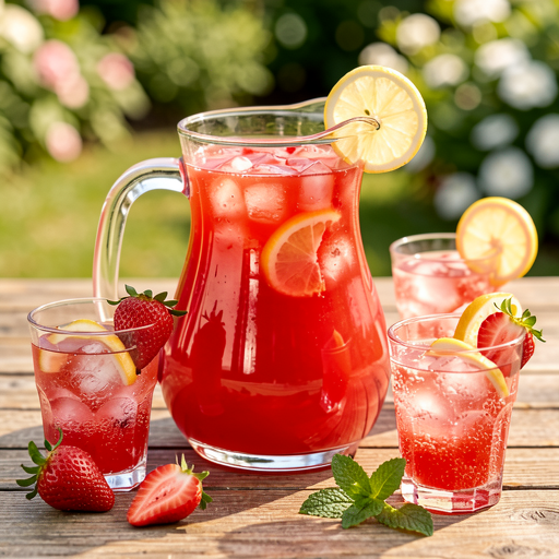 Recipe for: Strawberry Lemonade (Polish-Modern) - photo 1