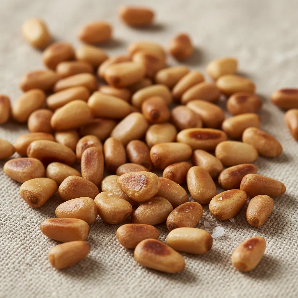 Pine nuts (toasted, for sprinkling)