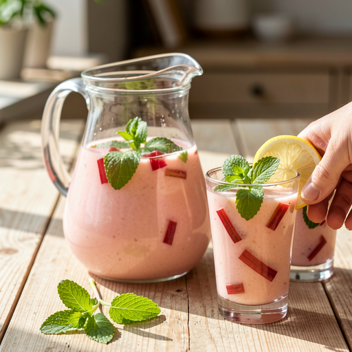 Recipe for: Rhubarb Compote with Lemon Balm - photo 1
