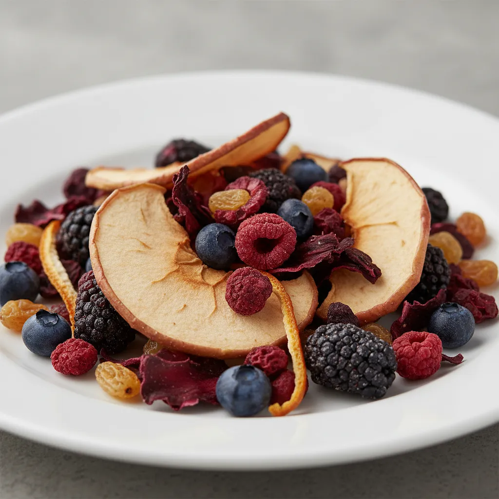 Dried fruit tea