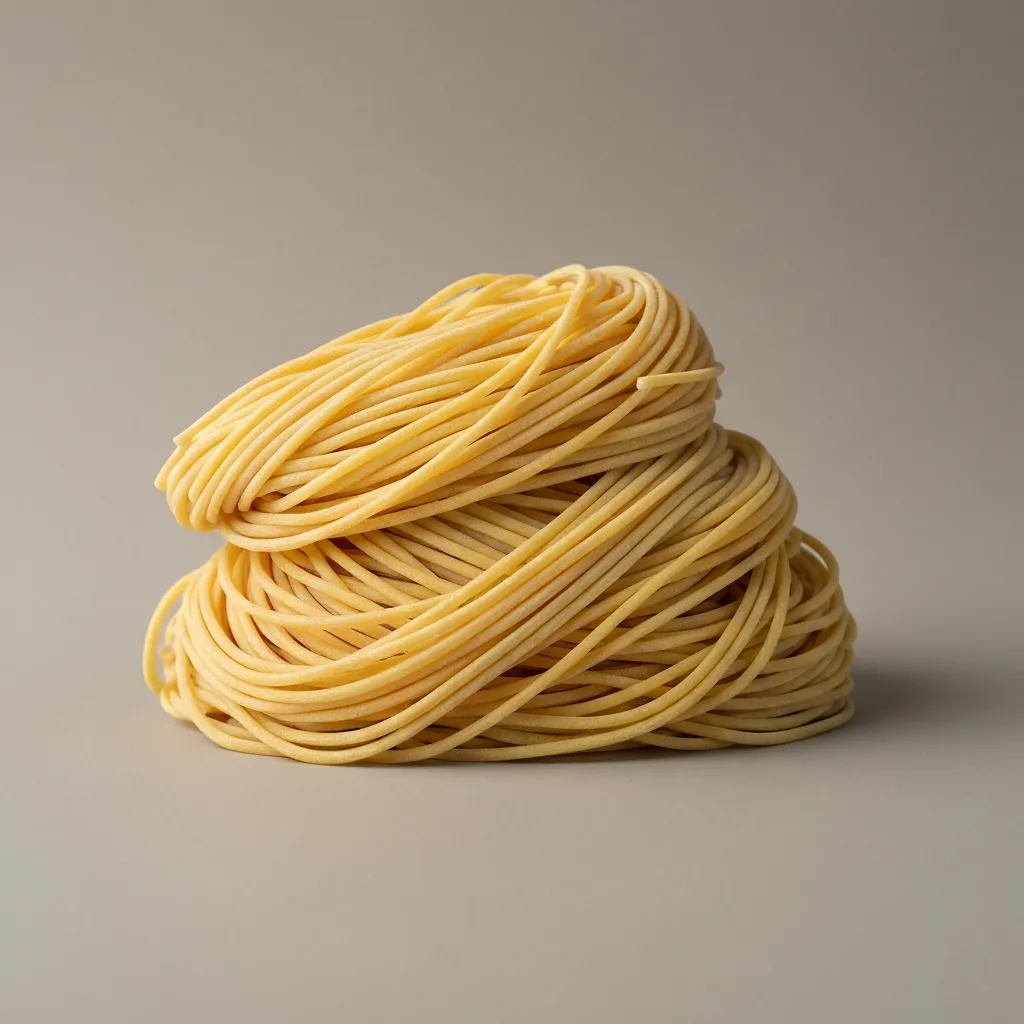 Thin egg noodles (dry)