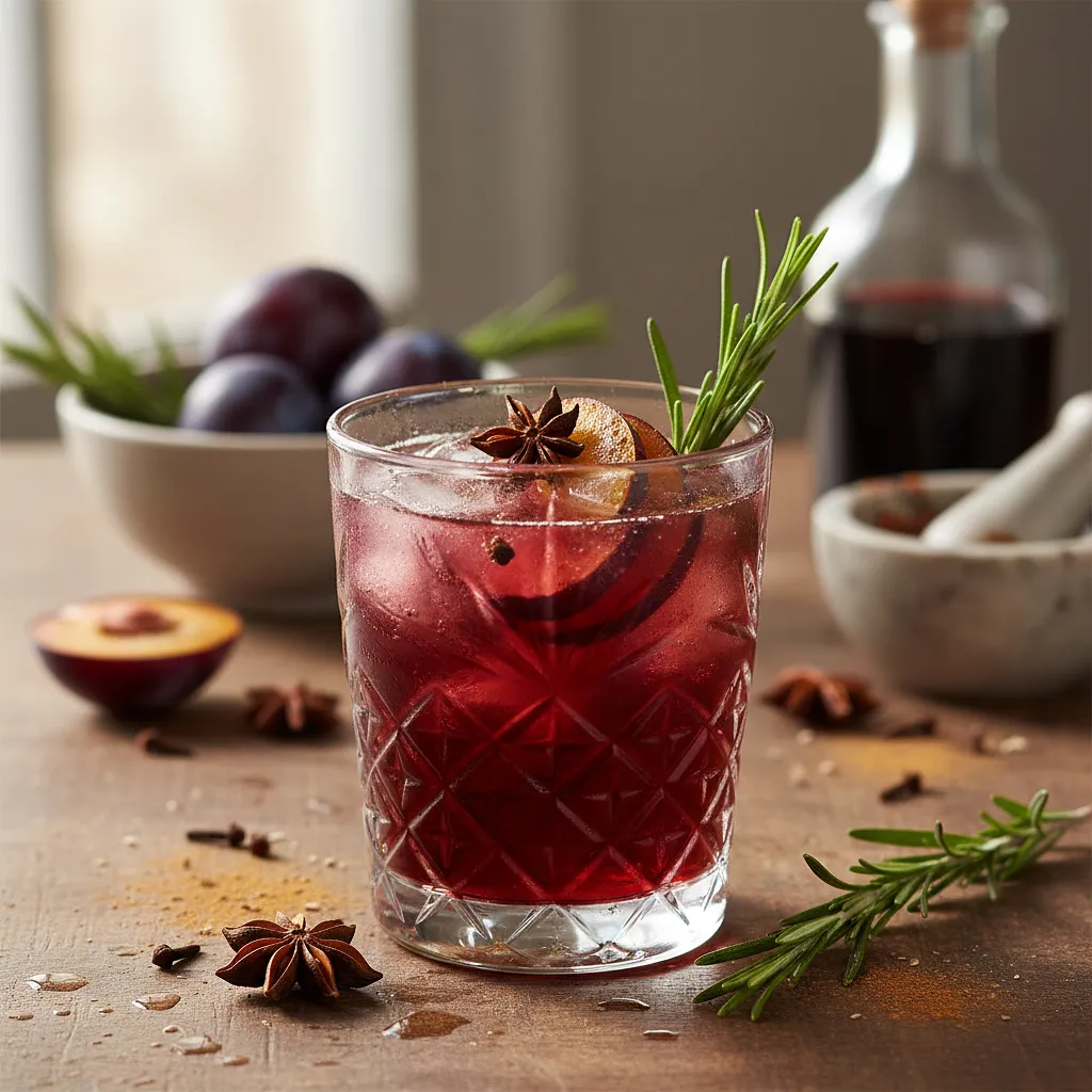 Recipe for: Korzenny Shrub Śliwkowy z Rozmarynem - photo 1