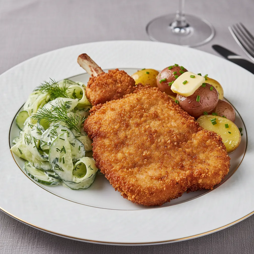 Schabowy z Mizerią i Młodymi Ziemniaczkami - photo 1