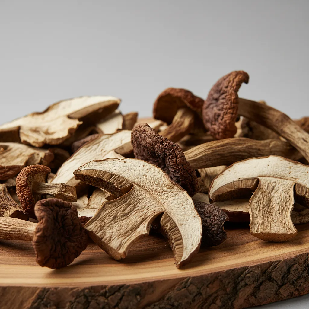 Dried mushrooms (boletus, bay boletes)