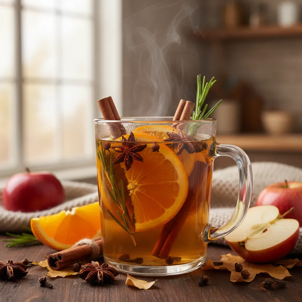 Korzenny Grzaniec Jabłkowy z Pomarańczą i Rozmarynem - zdjęcie 1