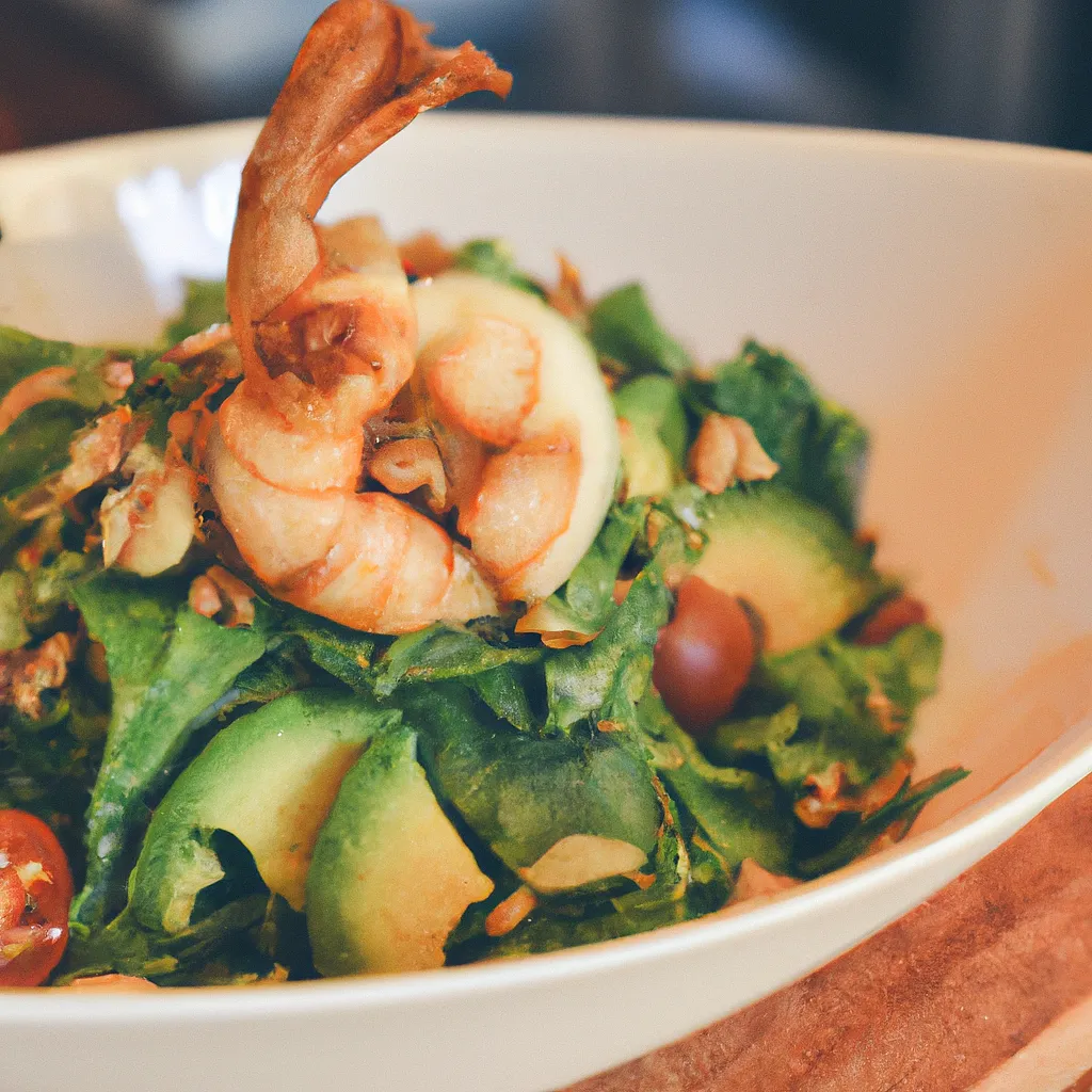 Recipe for: Avocado and Shrimp Salad - photo 1