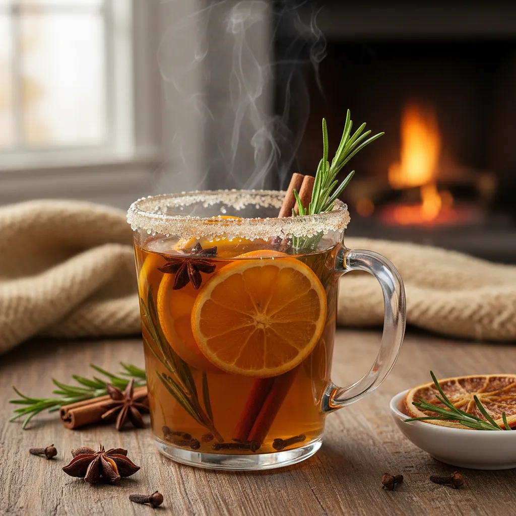 Korzenny Grzaniec Jabłkowy z Rozmarynem i Pomarańczą - zdjęcie 1