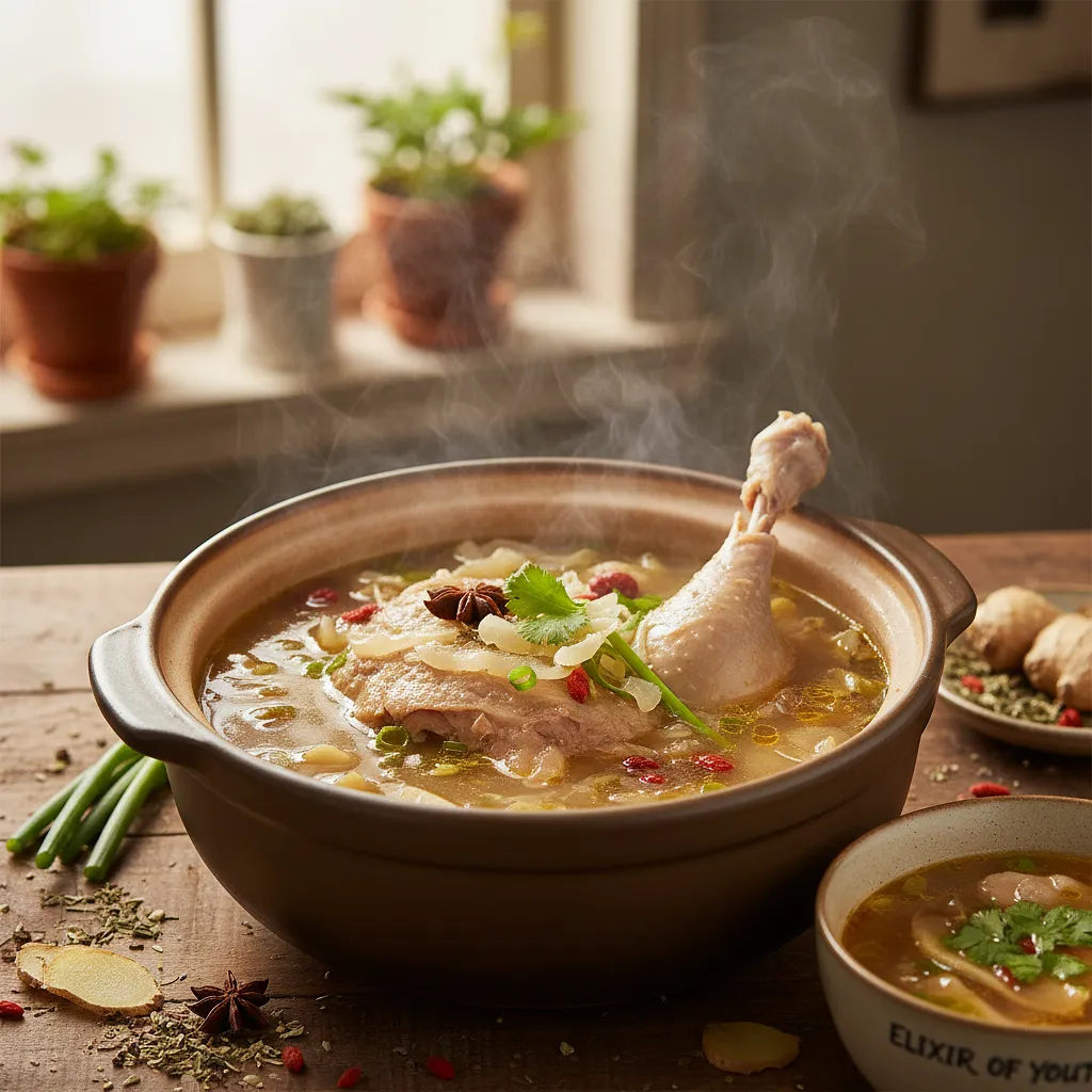 Elixir of Youth: Long-Cooked Collagen Broth with Goose - photo 1