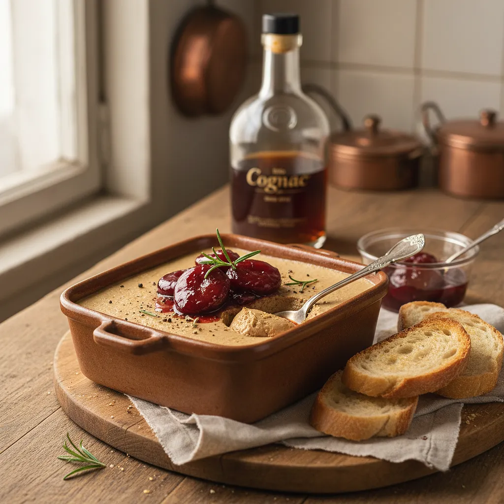 Homemade Goose Pâté with a Hint of Brandy and Plum - photo 1