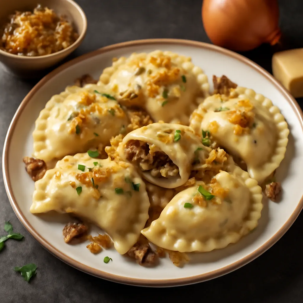 Przepis na: Pierogi z kapustą i grzybami - zdjęcie 1
