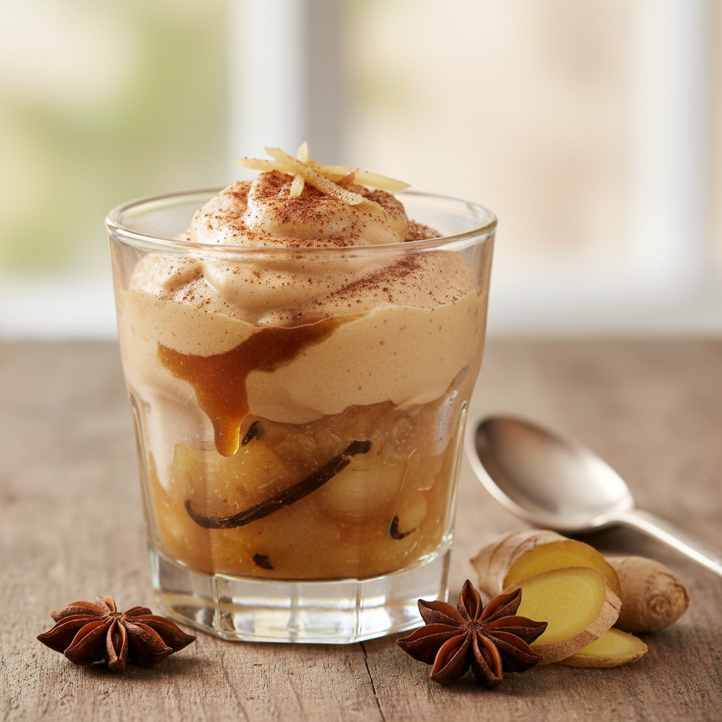 Spiced Pear and Ginger Mousse - photo 1
