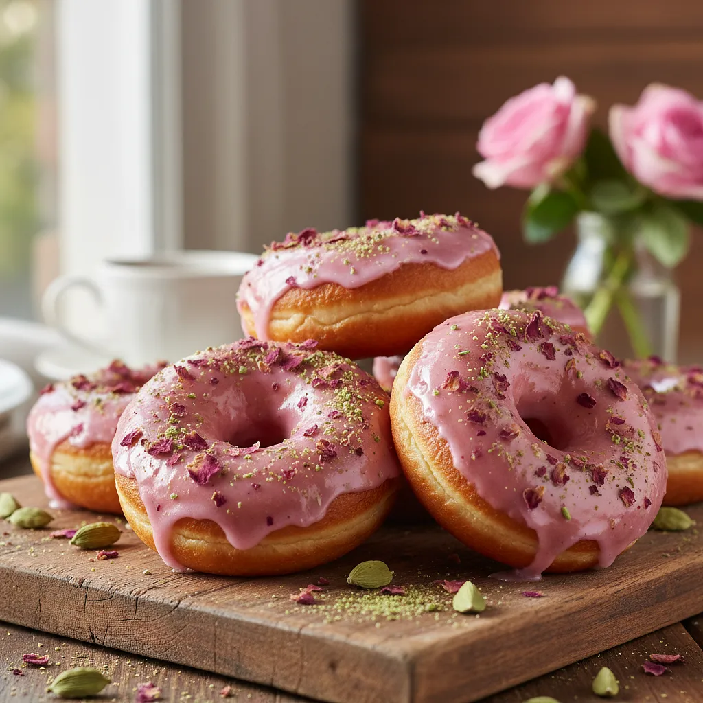 Przepis na: Pączki Różane z Nutą Kardamonu – Sekrety Babcinej Receptury - zdjęcie 1