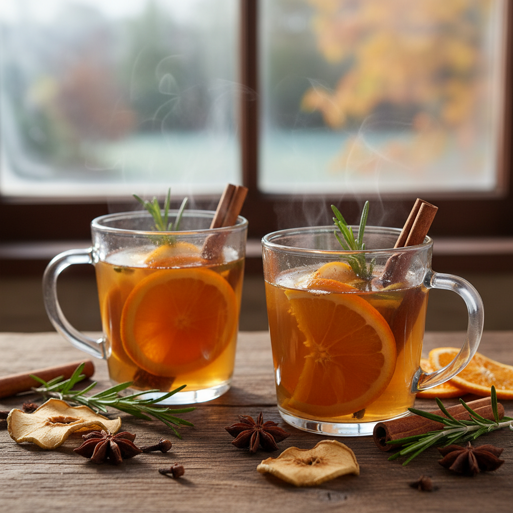 Korzenny Grzaniec Jabłkowy z Pomarańczą i Rozmarynem - photo 1