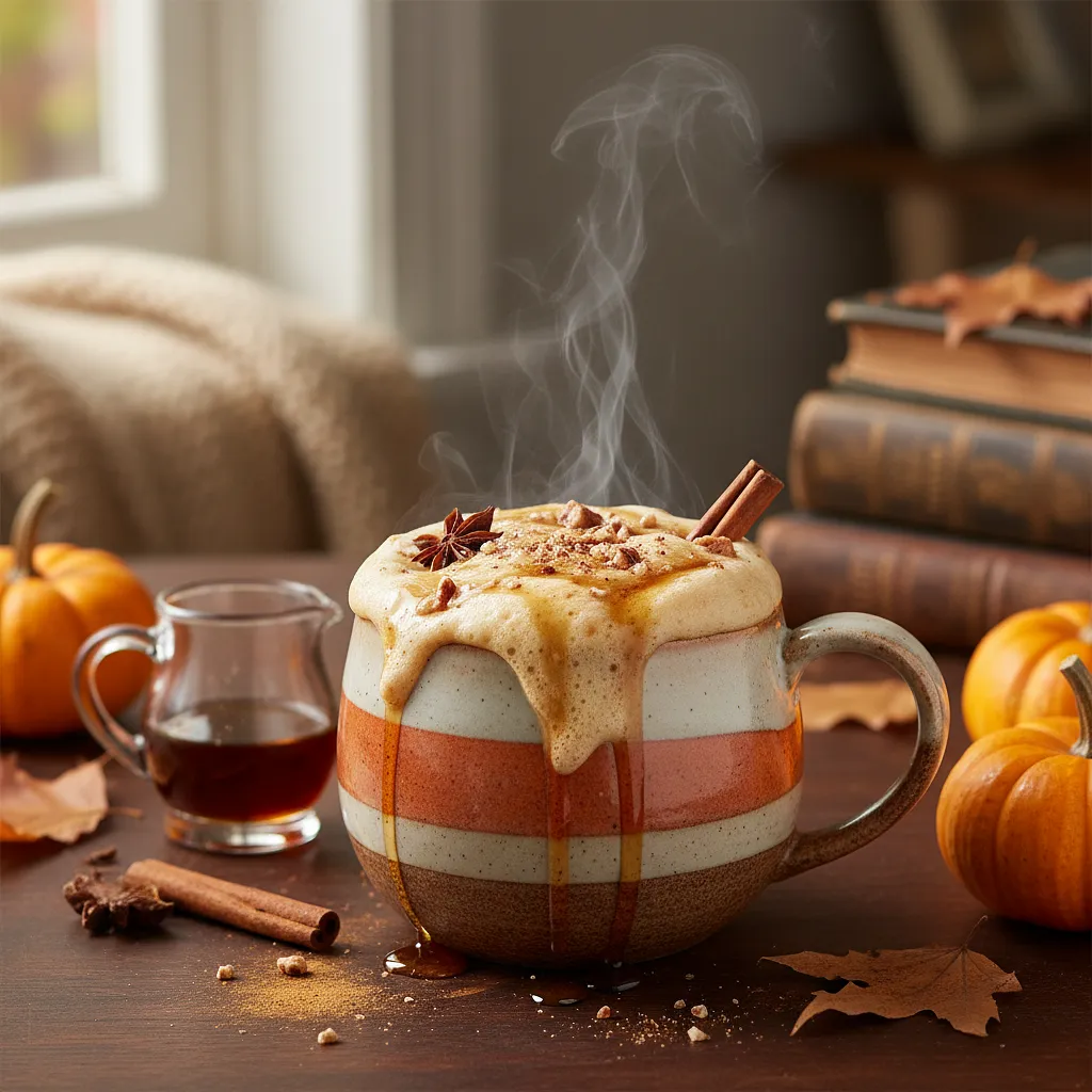 Korzenna Herbata Dyniowa z Pianką Klonową - zdjęcie 1