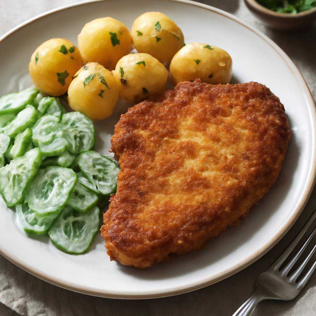 Schabowy z Mizerią i Młodymi Ziemniaczkami - zdjęcie 2