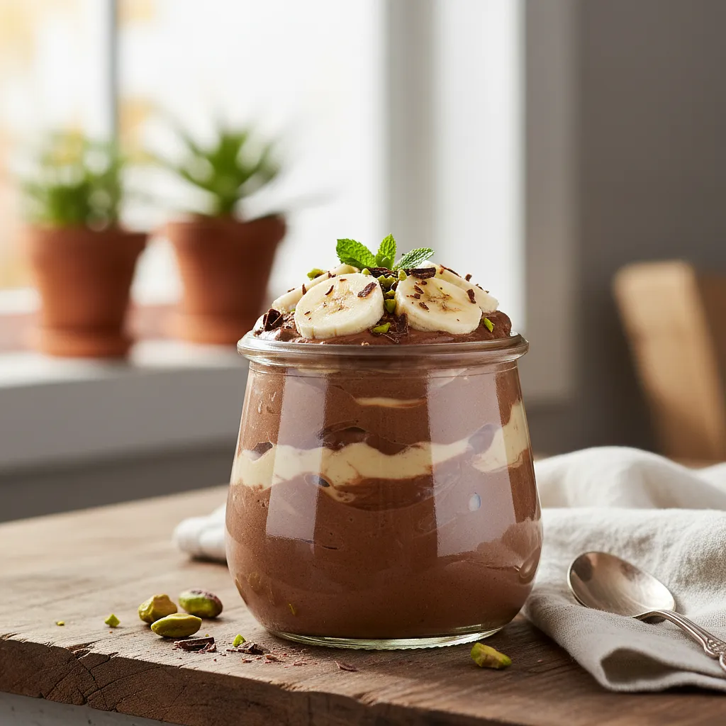 Velvety Chocolate Mousse with Avocado and Banana - photo 1