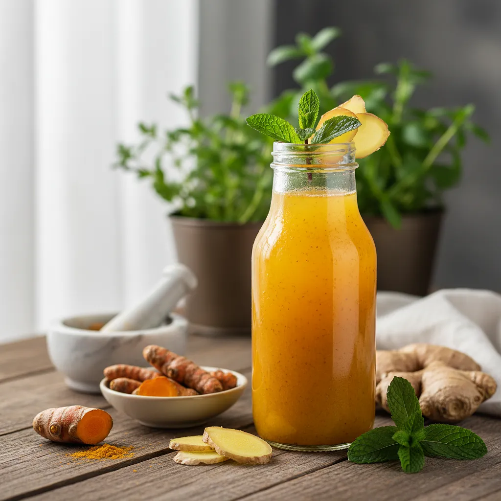 Golden Digestive Elixir with Turmeric and Ginger - photo 1